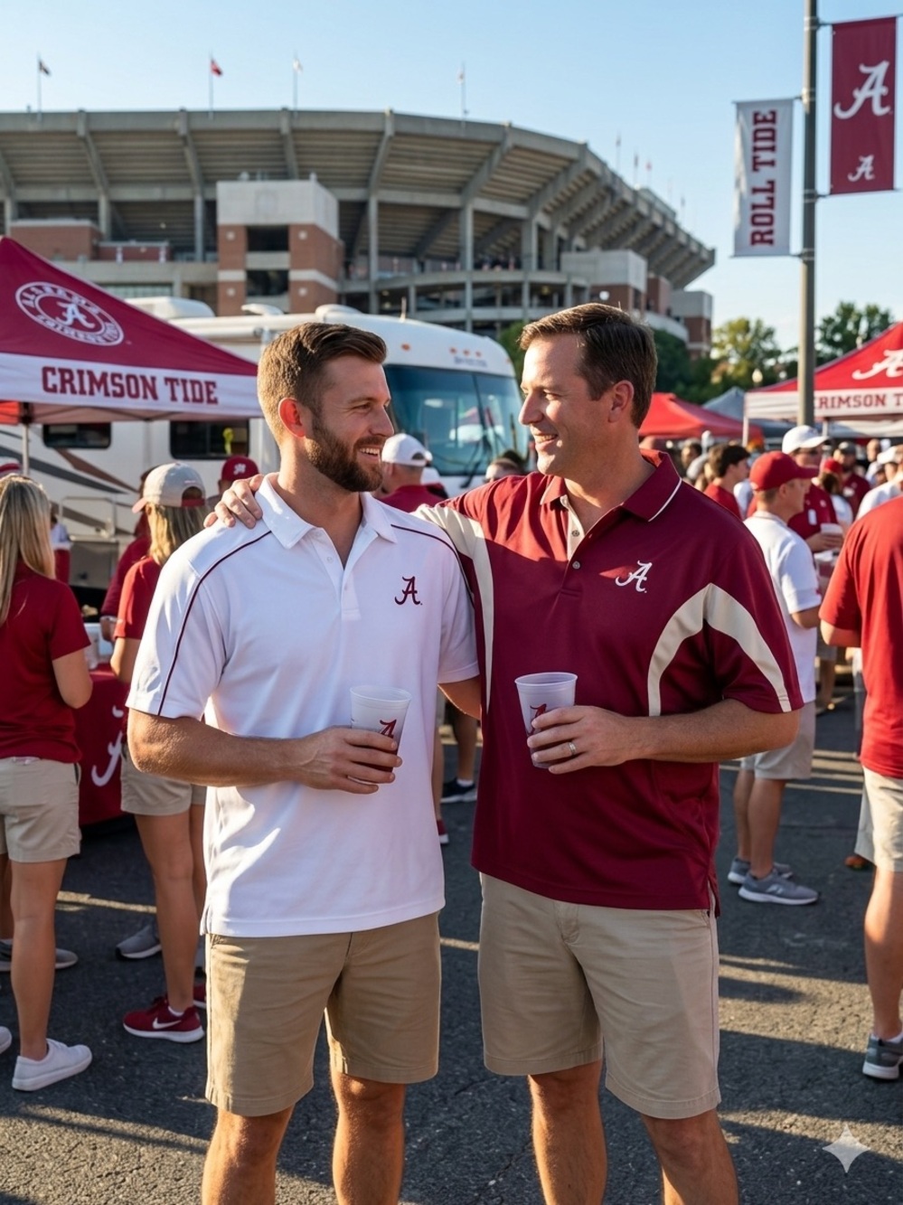 PGA Tour Men's Alabama Polo